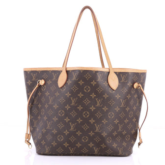Louis Vuitton Neverfull NM Tote Monogram Canvas MM Brown 3462201