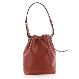 Louis Vuitton Noe Handbag Epi Leather Large Brown 3462501