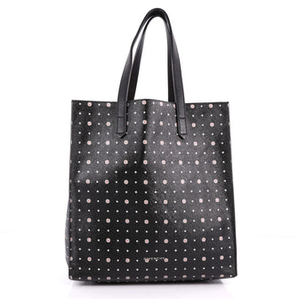 Givenchy Stargate Shopper Tote Printed Coated Canvas Black 3462701