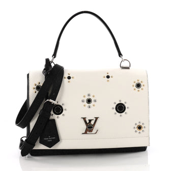 Louis Vuitton Lockme II Handbag Embellished Leather 3463603