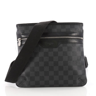 Louis Vuitton Thomas Handbag Damier Graphite Black 3464101