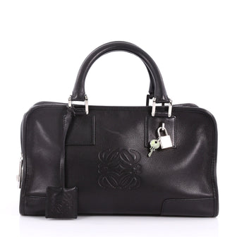 Loewe Amazona Bag Leather 28 Black 3464402