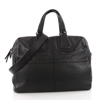 Givenchy Nightingale Satchel Leather Large Black 3465104