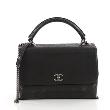 Chanel Urban Luxury Top Handle Bag Quilted Calfskin 3469001