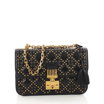 Christian Dior Dioraddict Flap Bag Cannage Studded 3472102