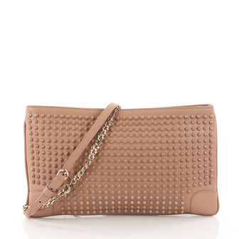Christian Louboutin Loubiposh Clutch Spiked Leather 3472803
