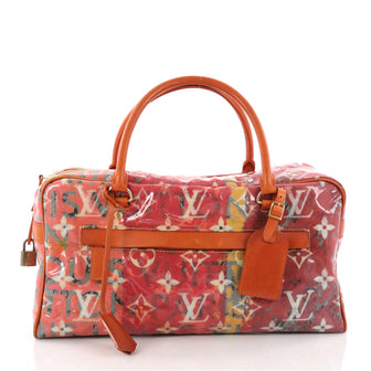 Louis Vuitton Limited Edition Pulp Weekender Bag PVC 3473104
