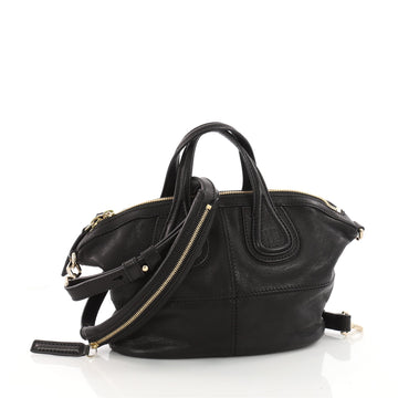 Givenchy Nightingale Crossbody Bag Leather Micro Black 3474204