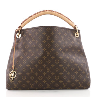 Louis Vuitton Artsy Handbag Monogram Canvas MM Brown 3474604
