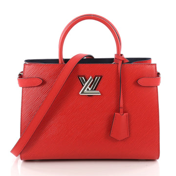 Louis Vuitton Twist Tote Epi Leather Red 3474801