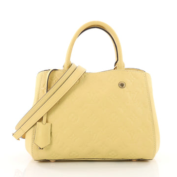 Louis Vuitton Montaigne Handbag Monogram Empreinte 3475501