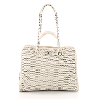 Chanel Up In The Air Convertible Tote Perforated Leather 3477003