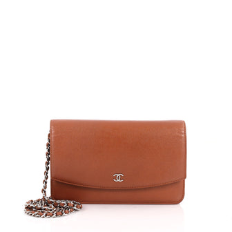 Chanel Wallet on Chain Caviar Orange 3477701