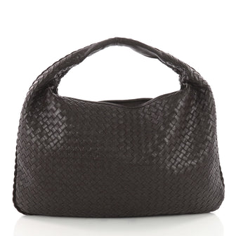 Bottega Veneta Veneta Hobo Intrecciato Nappa Large Brown 3478101