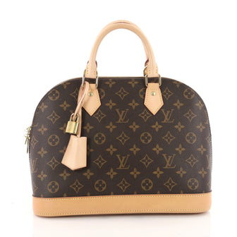 Louis Vuitton Vintage Alma Handbag Monogram Canvas PM 3478701