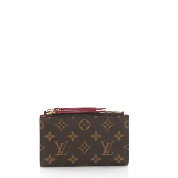 Louis Vuitton Adele Compact Wallet Monogram Canvas Brown 3479401