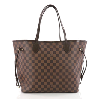 Louis Vuitton Neverfull NM Tote Damier MM Brown 3479601