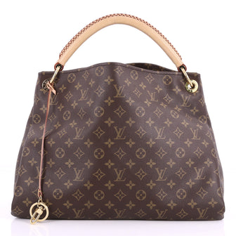 Louis Vuitton Artsy Handbag Monogram Canvas MM Brown 3479701