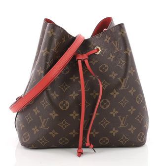 Louis Vuitton Neonoe Handbag Monogram Canvas Brown 3480201