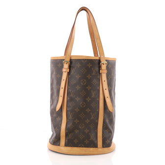 Louis Vuitton Bucket Bag Monogram Canvas GM Brown 3480307