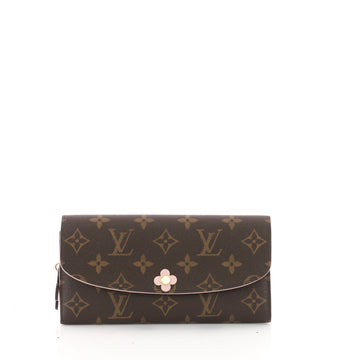 Louis Vuitton Emilie Wallet Limited Edition Bloom Flower 3480402