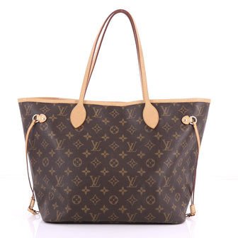 Louis Vuitton Neverfull NM Tote Monogram Canvas MM Brown 3480601