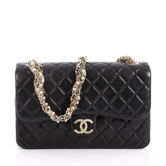 Chanel Westminster Tangled Pearl Chain Flap Bag Quilted 3480901