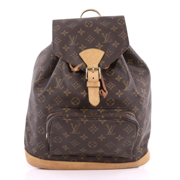 Louis Vuitton Montsouris Backpack Monogram Canvas GM 3481301