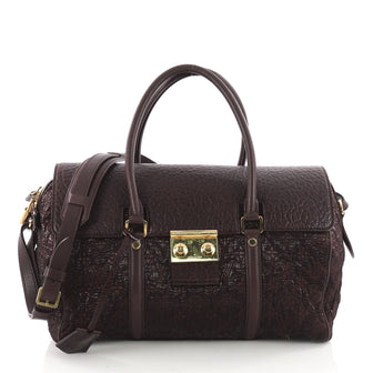 Louis Vuitton Volupte Psyche Handbag Limited Edition Monogram Jacquard Purple 3481503