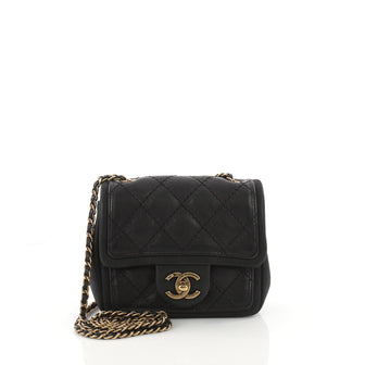 Chanel Double Stitch CC Flap Bag Iridescent Calfskin 3482901