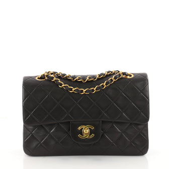 Chanel Vintage Classic Double Flap Bag Quilted Lambskin 3483001
