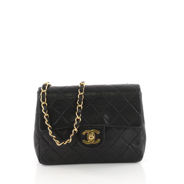 Chanel Vintage Square Classic Single Flap Bag Quilted 3484701