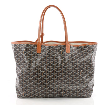 Goyard St. Louis Tote Coated Canvas PM Black 3485102