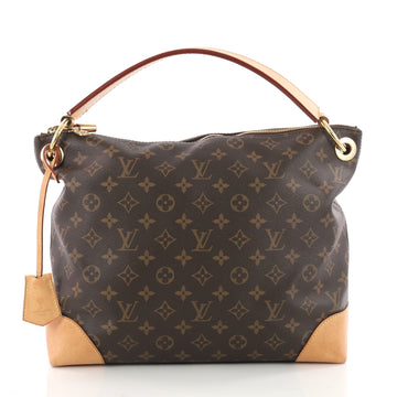 Louis Vuitton Berri Handbag Monogram Canvas PM Brown 3487301