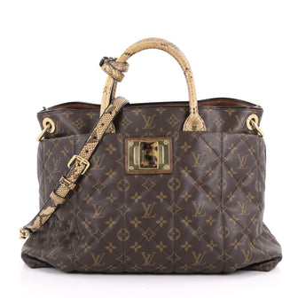 Louis Vuitton Limited Edition Exotique Handbag Monogram Brown 3487602