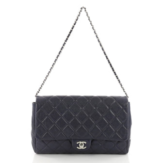 Chanel Clutch with Chain Quilted Caviar Blue 3488101