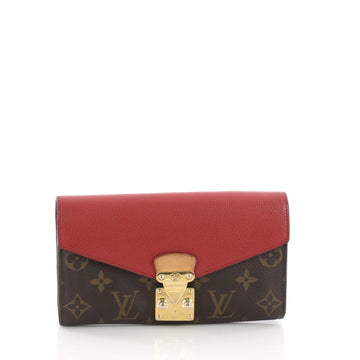 Pallas Wallet Monogram Canvas and Calf Leather