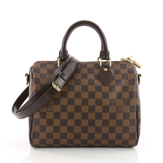 Louis Vuitton Speedy Bandouliere Bag Damier 25 Brown 3491901