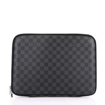 Louis Vuitton Laptop Sleeve Damier Graphite 13 Black 3493701