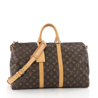 Louis Vuitton Keepall Bandouliere Bag Monogram Canvas 45 3494002