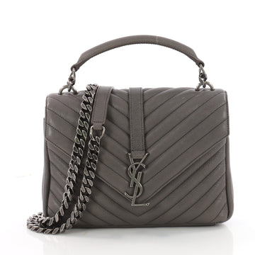 Saint Laurent Classic Monogram College Bag Matelasse 3494301