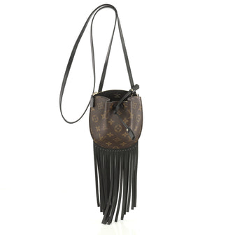 Louis Vuitton Fringed Noe Monogram Canvas with Leather 3494302