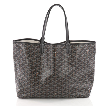 Goyard St. Louis Tote Coated Canvas PM Black 3494402