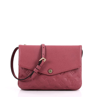 Louis Vuitton Twice Handbag Monogram Empreinte Leather 3494602