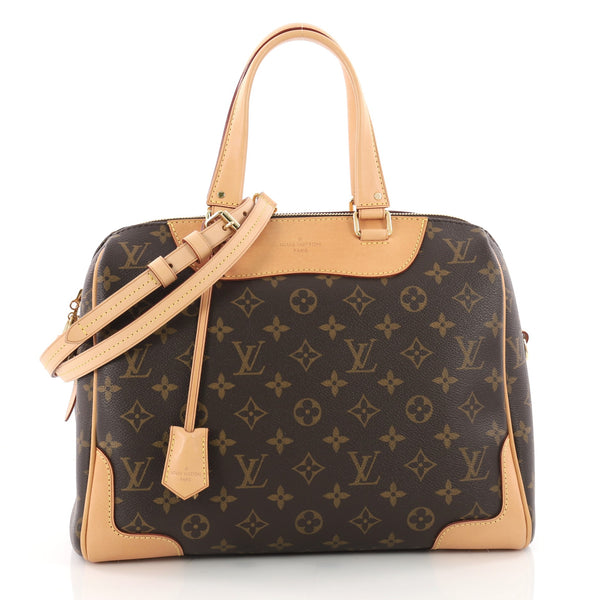 Louis Vuitton Retiro NM Handbag Monogram Canvas Brown 3494603
