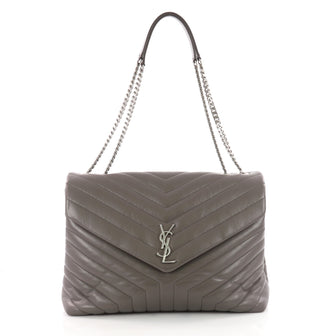 Saint Laurent LouLou Shoulder Bag Matelasse Chevron 3495102