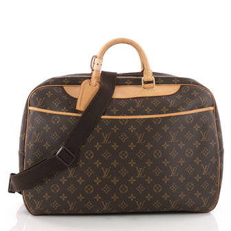 Louis Vuitton Alize Bag Monogram Canvas 24 Heures Brown 3495301