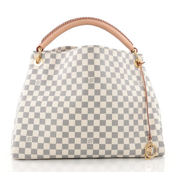 Louis Vuitton Artsy Handbag Damier MM White 3497002