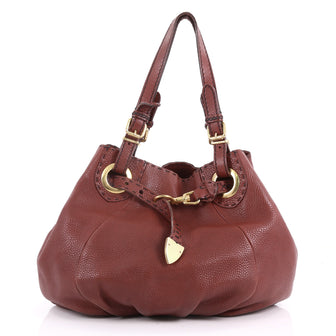 Fendi Selleria Pomodorino Bag Leather Red 3498601