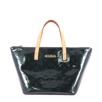 Louis Vuitton Bellevue Handbag Monogram Vernis PM Green 3500001